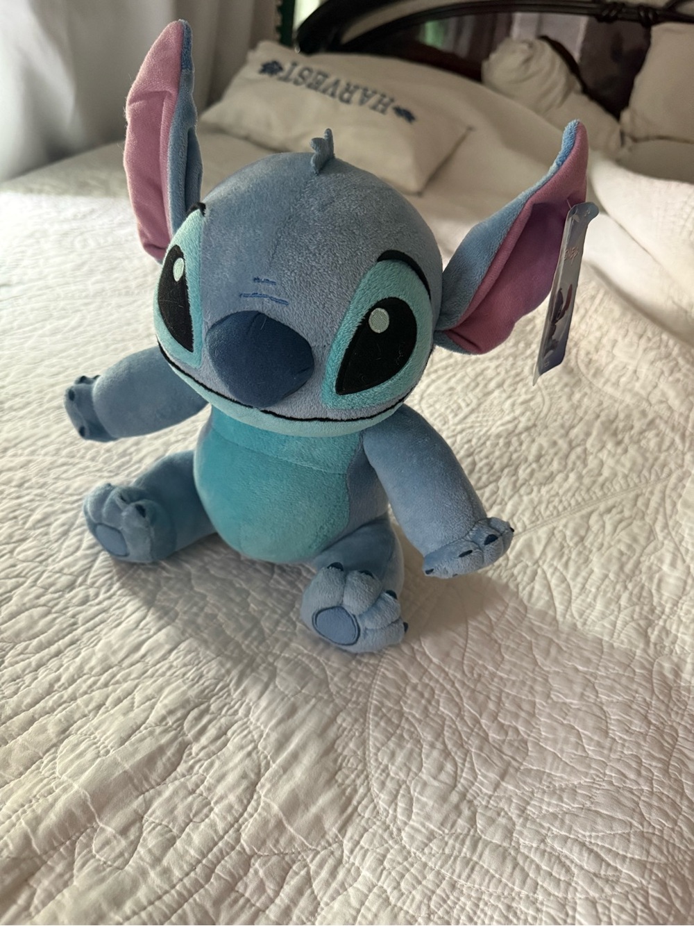Disney Light Blue & Pink Stitch Plush Stuffed Animal